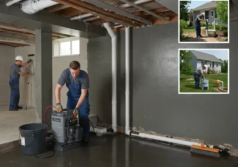 Basement Waterproofing and Flood Prevention process in Greenville, AL